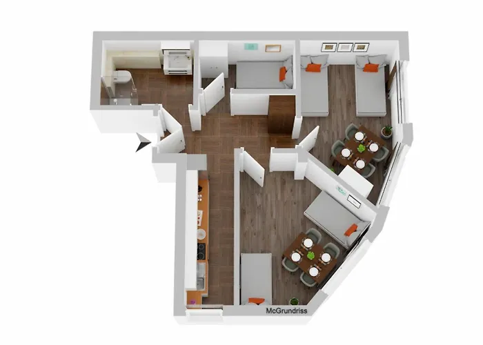 Appartement Sali Homes - Monteurswohnungen Im Herzen Von Kleef